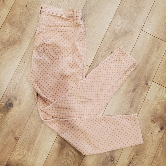 LC Lauren Conrad Corduroy Polka Dot Jeans - Picture 3 of 6